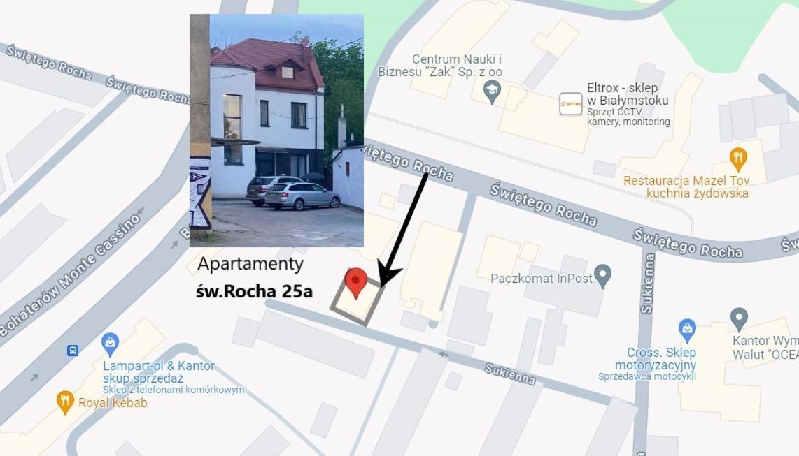 Apartamenty Sw.Rocha Białystok Dış mekan fotoğraf